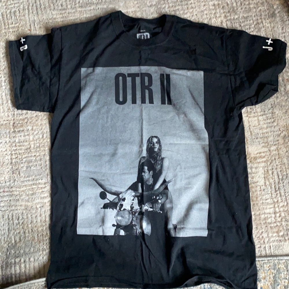 Beyonce and jay z on the run tour t shirt